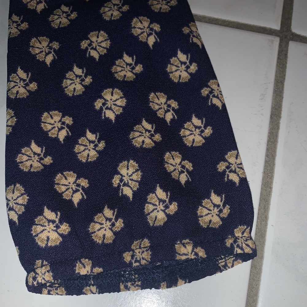 Living doll floral bandana print tie front dress S - Picture 8 of 8